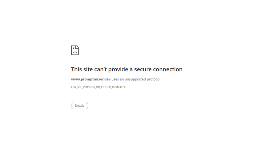 Prompt Mixer官网 网站预览