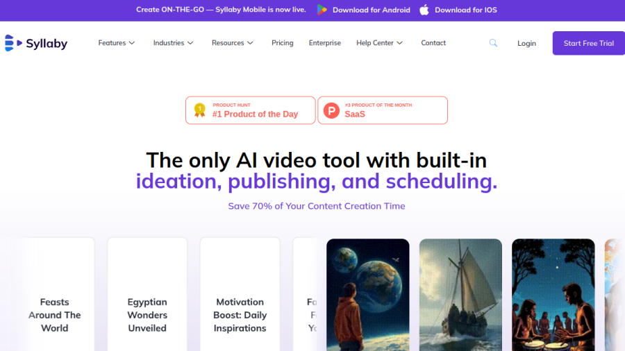 Syllaby.io官网 网站预览