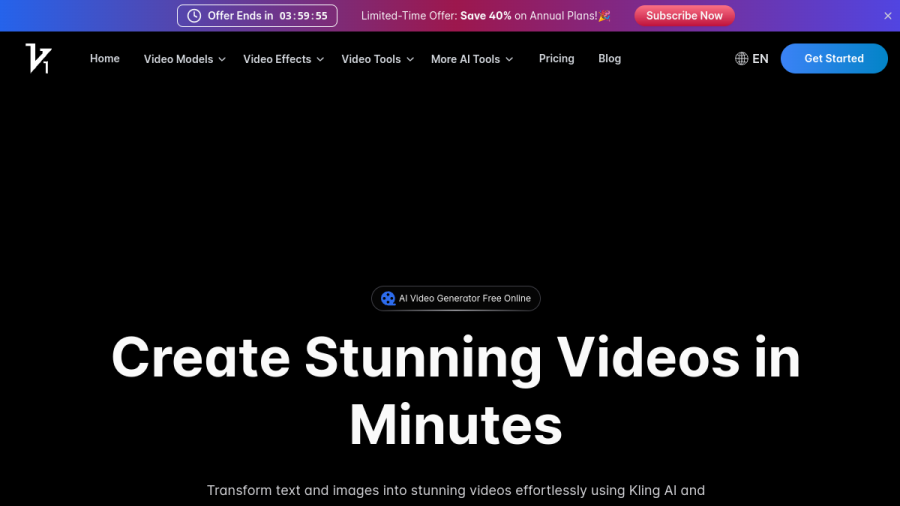 Vidful.ai官网 网站预览