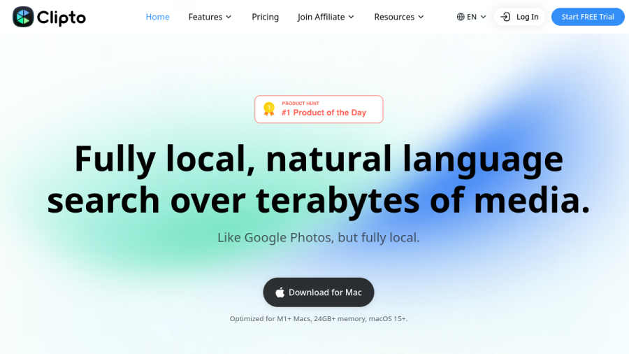 Clipto.AI官网 网站预览